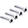 Amarine Made 4-Pack Heavy 316 Duty Stainless Steel Rod Holders with Drain, Flush Mount Fishing Rod Pole Holders (90 Degree) view 2