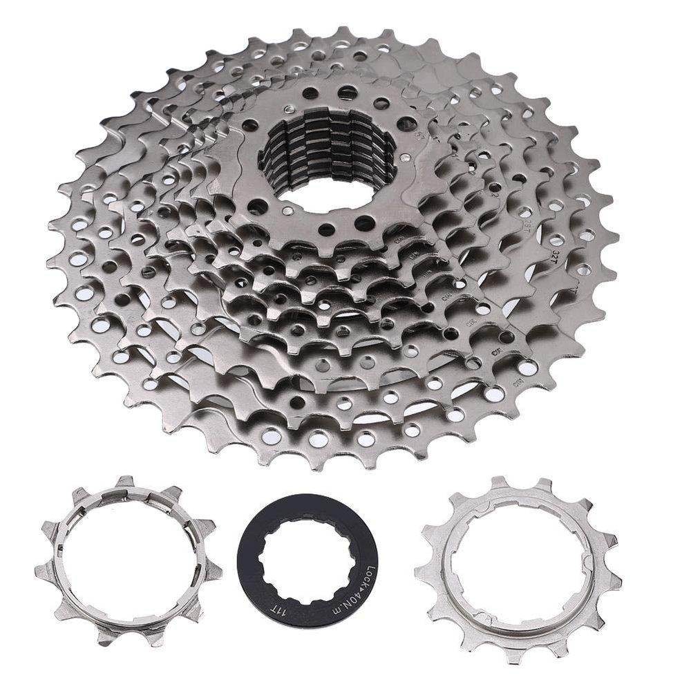 Alomejor 9/10/11/12 Speed Cassette Mountain Cycling Freewheel Sprocket Gear (10S 11 36T)