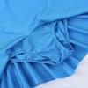 FEESHOW Little Big Girls Sparkle Mesh Splice Figure Ice Skating Dress Gymnastic Sports Dance Leotard Tutu Skirt Mock Neck Blue 8 view 4