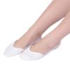 Healifty Half Sole Ballet Shoe Contemporary Pirouette Dance Lyrical Turning Shoes Dance Paw for Ballet Jazz Women Girls Size XS (White) view 3
