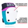 187 Killer Pads Six Pack Pad Set, Elbow Pads, Knee Pads, and Wrist Guards - Ideal for Skateboarding, Roller Skating, and Inline Skating view 3