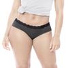 Sexy Basics Womens Lace Underwear Hipster Panties Cotton-Spandex/Ultra-Soft Cotton Stretch Underwear- 10 PACK (10 PACK- CORE SOLIDS, LARGE) view 2