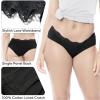 Sexy Basics Womens Lace Underwear Hipster Panties Cotton-Spandex/Ultra-Soft Cotton Stretch Underwear- 10 PACK (10 PACK- CORE SOLIDS, LARGE) view 4
