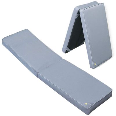 Oceansouth Boat Seat Cushion (Gray, Length 71" x Width 15" x Height 2-1/2") Cushion Cover Sponge Bench Patio Chair seat high pad Porch Swing Kitchen Cushions Boat Seats Accessories Furniture Garden