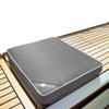 Oceansouth Boat Seat Cushion (Gray, Length 63" x Width 15" x Height 2-1/2") Cushion Cover Sponge Bench Patio Chair seat high pad Porch Swing Kitchen Cushions Boat Seats Accessories Furniture Garden view 3