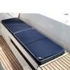 Oceansouth Boat Seat Cushion (Blue, Length 63" x Width 17" x Height 2-1/2") Cushion Cover Sponge Bench Patio Chair seat high pad Porch Swing Kitchen Cushions Boat Seats Accessories Furniture Garden view 2