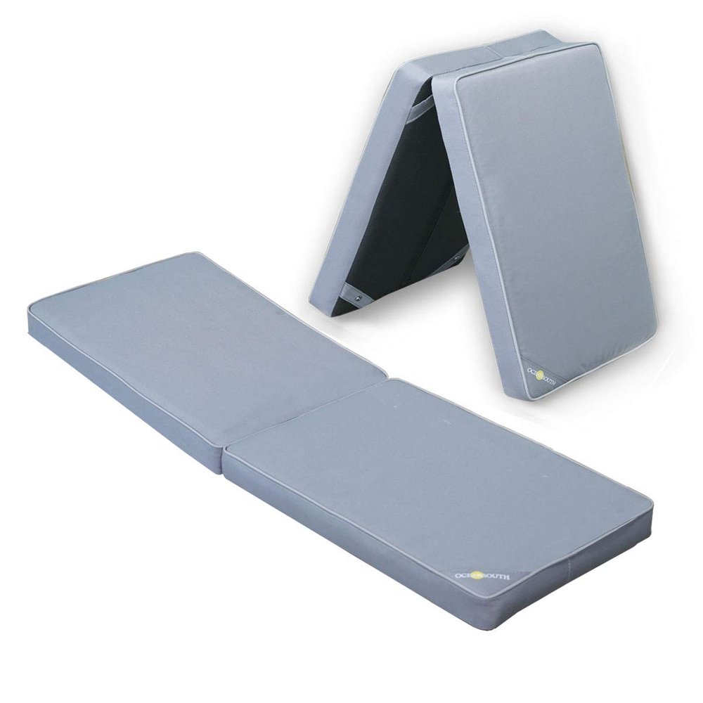 Oceansouth Boat Seat Cushion (Gray, Length 48" x Width 15" x Height 2-1/2") Cushion Cover Sponge Bench Patio Chair seat high pad Porch Swing Kitchen Cushions Boat Seats Accessories Furniture Garden