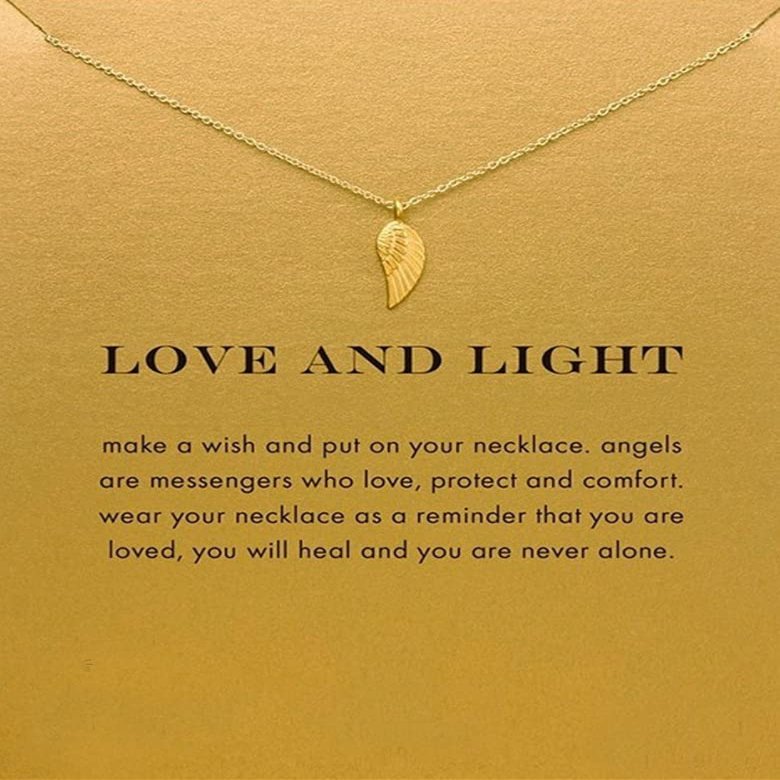 Adventure mountain Necklace Friendship Brave Inspirational Pendant Chain Y Necklace with Message Card Good Luck Gift Card