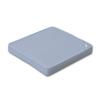 Oceansouth Boat Seat Cushion (Gray, Length 18" x Width 17" x Height 2-1/2") Cushion Cover Sponge Bench Patio Chair seat high pad Porch Swing Kitchen Cushions Boat Seats Accessories Furniture Garden view 1