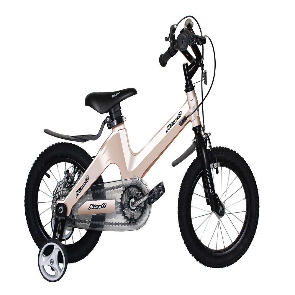Kids' Bike with Training Wheels - Ages 3-8, 14" Wheels, Suitable for Boys & Girls