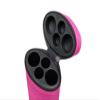 2x2 Hard Oval Pool Cue Billiard Stick Carrying Case (Several Colors Available) (Pink(New)) view 3