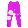 WDEUUSA Women's Joggers Peony Panther White view 2