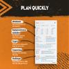 Basketball Practice Planner by MVMT Sports, 50 page 8.27 x 11.69 inches organiser for coaches. Plan and review quickly and easily. Write targets, attendance, drills and more. view 4