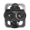 Drag-R2 Clipless Pedal, Black/Silver view 2