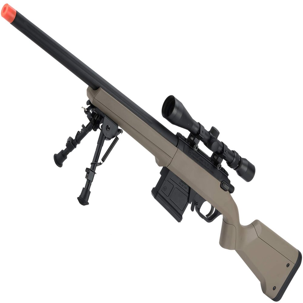 Evike Airsoft - Amoeba - Striker - S1 Gen2 BOL.t Action Sni.per Ri.fle (Color: Dark Earth)
