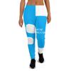 WDEUUSA Women's Joggers Sky Blue Panther view 2