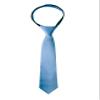 Spring Notion Boys' Solid Color Microfiber Zipper Tie Large Sky Blue view 1