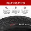 Fincci Pair 26 inch Bike Tires - Foldable Slick 26 x 1.95 Bike Tires for Mountain Bike MTB Road Hybrid Bicycle 50-559, 30 TPI - Pack of 2 Tires Leno view 3