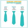 Spring Notion Boys' Solid Color Microfiber Zipper Tie Small Mustard view 3