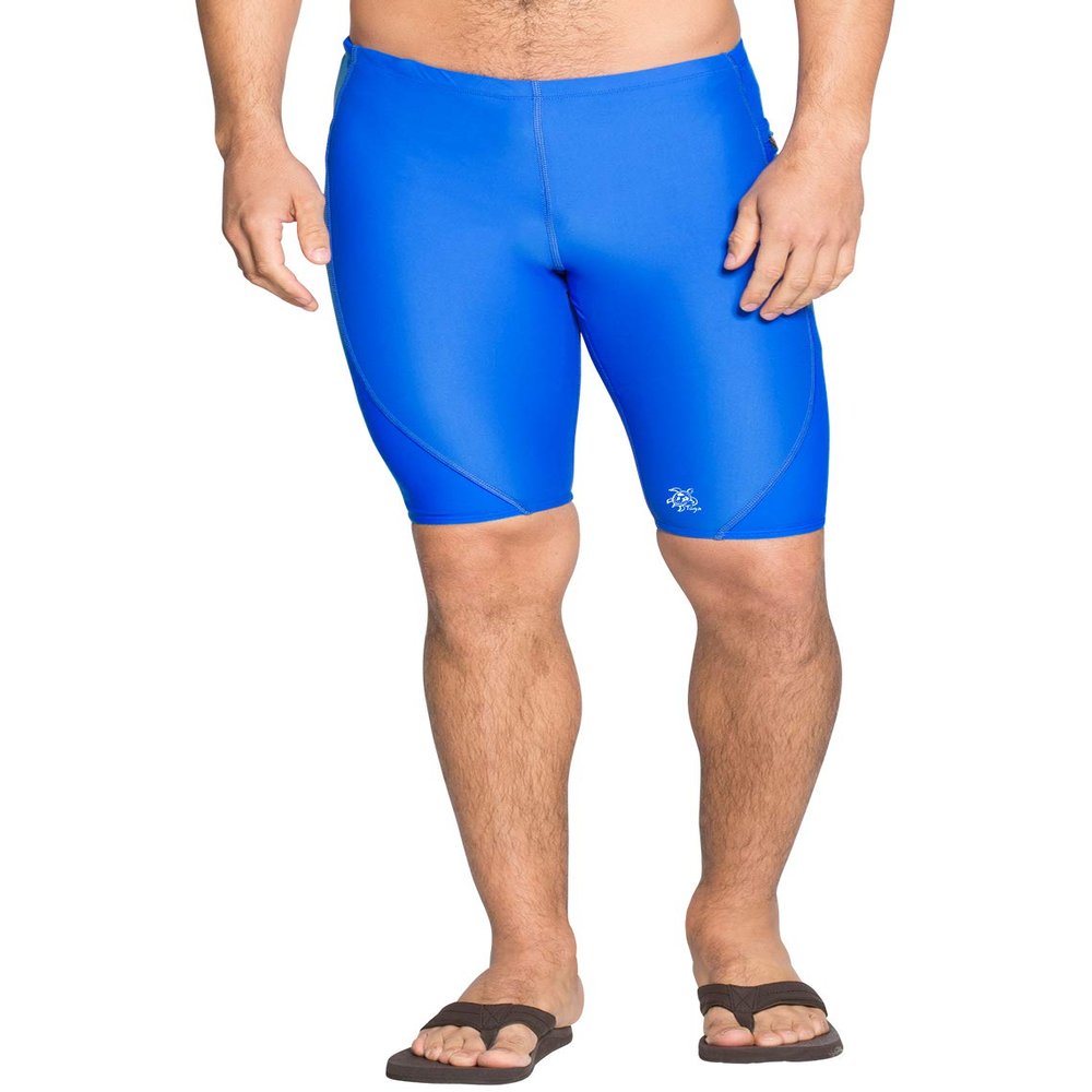 Tuga Men's Snorkel Jammer Short, UPF 50+, Made in USA, Royal, S