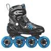 Roces Boys Moody Boy TIF Inline Skates - Black-Astro Blue, 36-40 view 1