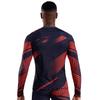 OEBLD Compression Pants Men Thermal Underwear Set Base Layer Dry Tights Gym Running Leggings Long Sleeve Shirt(Red Dot Top,L) view 4