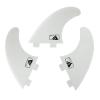 AQUBONA Single Tab & Dual Tab Surf/SUP Fin for Longboard, Surfboard & Paddleboard, Thruster Reinforced Dual Tab Surf Fins view 1