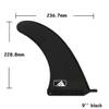 AQUBONA Surf Fin 9"/ 8"/ 7.5" - Fiberglass Reinforced Nylon - Center Fin for for Longboard Surfboard SUP view 2