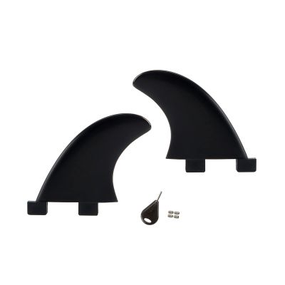AQUBONA Single Tab & Dual Tab Surf/SUP Fin for Longboard, Surfboard & Paddleboard, Reinforced Dual Tab Surf Fins