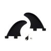 AQUBONA Single Tab & Dual Tab Surf/SUP Fin for Longboard, Surfboard & Paddleboard, Reinforced Dual Tab Surf Fins view 1