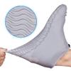 ydfagak Shoe Covers Waterproof Reusable Foldable Not-Slip Rain Shoe Covers with Zipper,Shoe Protectors Overshoes Rain Galoshes for Kids Men and Wome (Gray, S (Kids 3-5 Year)) view 4