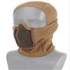 Simways Balaclava Mesh Mask with Full Face Cover Anti-dust Windproof for Paintball Airsoft (Tan) view 1