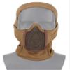 Simways Balaclava Mesh Mask with Full Face Cover Anti-dust Windproof for Paintball Airsoft (Tan) view 2
