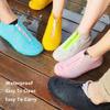 ydfagak Shoe Covers Waterproof Reusable Foldable Not-Slip Rain Shoe Covers with Zipper,Shoe Protectors Overshoes Rain Galoshes for Kids Men and Wome (Yellow, S (Kids 3-5 Year)) view 2