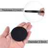 Coopay 12 Pieces Home Air Hockey Pucks 2.5 Inch Heavy Replacement Pucks for Game Tables Equipment Accessories, 12 Grams (Black) view 3