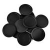Coopay 12 Pieces Home Air Hockey Pucks 2.5 Inch Heavy Replacement Pucks for Game Tables Equipment Accessories, 12 Grams (Black) view 4