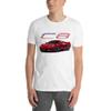 JG Infinite 2020 Mid Engine 'Vette C8 Patriotic Short-Sleeve Unisex T-Shirt White view 4
