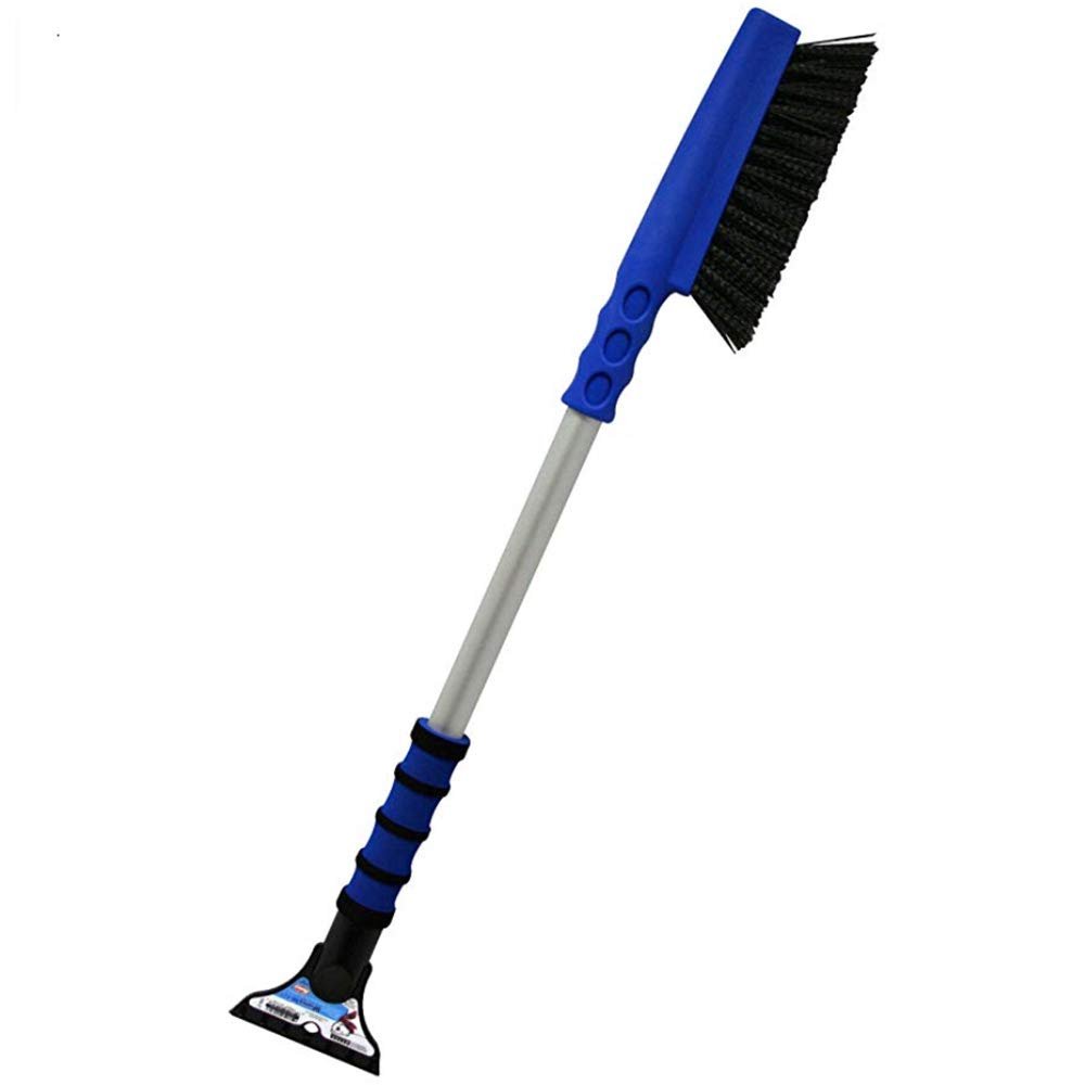 Mallory 996-35 MAXX 35" Snow Brush with Intergrated Ice Scraper and Foam Grip Handle (Colors May Vary)(3 Pack)