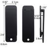 5 Sets Kydex Leather Holster and Sheath Belt Loop Clips with Stainless Steel Chicago Screws view 2
