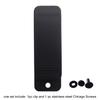 5 Sets Kydex Leather Holster and Sheath Belt Loop Clips with Stainless Steel Chicago Screws view 3