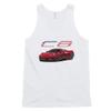 2020 Mid Engine 'Vette C8 Men's Tank Top White, Fan Gift, Vintage, Retro, Classic, Racing view 1