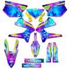 1993-1996 KLX 300 Space KADET Galaxy Senge Graphics Complete Kit with Rider I.D. Compatible with Kawasaki view 4