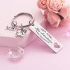 2023 Housewarming Gifts New Home New Adventure New Memories Couples Keychain New Home Gift Ideas Husband Wife (new adventure 2) view 3