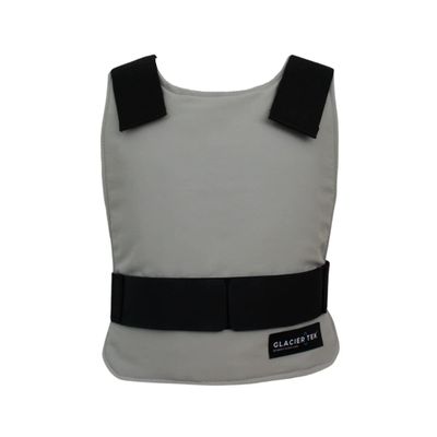 Glacier Tek Children's Cool Vest Personal Cooling, 59 Degrees for 2.5 Hours, Includes Cool Packs, Recharge in 30 Minutes, Gray