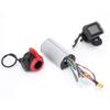 Alomejor 5.5inch LED Display Controller Electronic Brake Controller Carbon Fiber Aluminum Alloy Three Piece for E Bike(Controller + Throttle + Brake) view 2