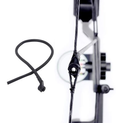 SHARROW 2pcs Peep Sight Archery Bow Tube Silicon Tubing 3/16" 1/8Hole Compound Bow Accessories (3/16 Hole Diameter)