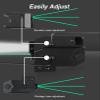 LIGHTWIN Green Laser Light Combo 350 Lumens Tactical Flashlight with USB Rechargeable for Pistols Handguns, Laser Sights Pistol Light, Fit Picatinny Rail view 3