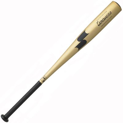 SSK SBB1003 Baseball Hard Metal Bat, Chronomaster, 2020 Spring/Summer Model, Gold x Black (3890), 32.7 inches (83 cm)