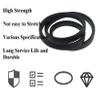 Othmro Industrial Belt B-59 Drive V-Belt Inner Girth 59-inch Industrial Power Rubber Black Transmission Belt view 3