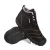 JITUUE Mens snow boots Ankle Booties Lace-up Winter Warm Fur Lined Outdoor Indoor Water Resistant Slip On Athletic Casual Walking Ankle Shoes (Black, US 6.5) view 4